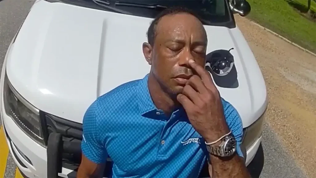 Tiger Woods taken into custody for DUI even after registering a zero on the breathalyzer test