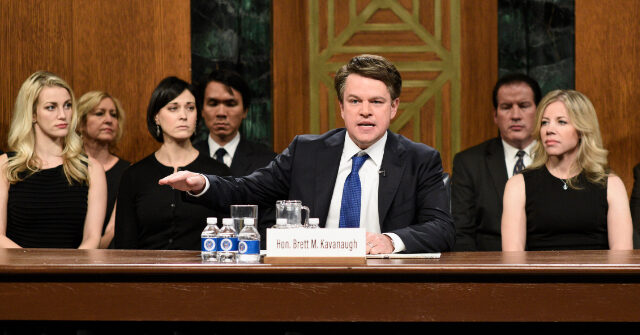 Tina Fey Applauds Matt Damon's Mocking of Brett Kavanaugh on 'Saturday Night Live': 'Nailed It'