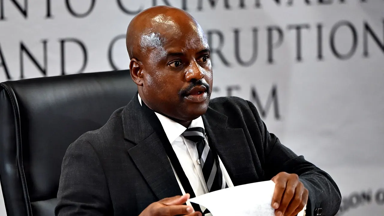 Tissue attached to suspended police chief's head temporarily stops corruption investigation