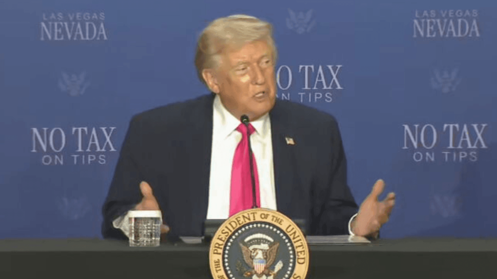 Today: Trump in Las Vegas to promote tax policies