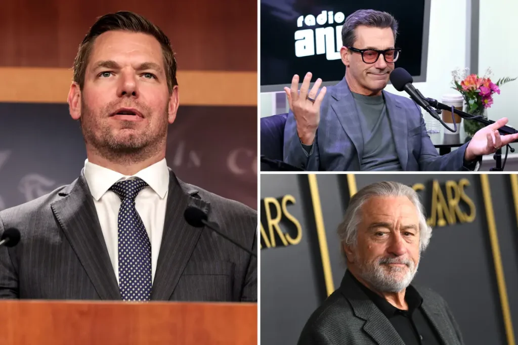 Top Hollywood celebrities donated thousands to Eric Swalwell