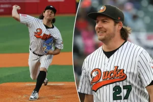 Trevor Bauer mocks his critics after pitching a no-hitter for the Ducks: 'So over it'