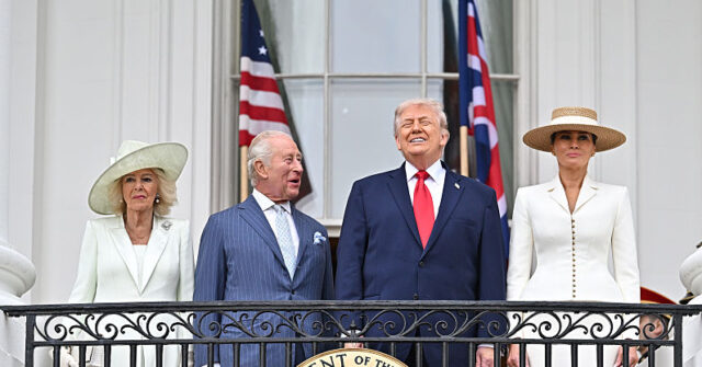 Trump Family Hosts British Royals at White House for State Visit