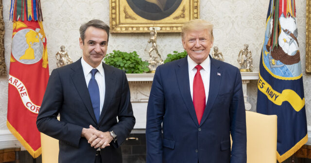 Trump: Greece is a great ally, Mitsotakis is a great guy, and he is correct about Iran