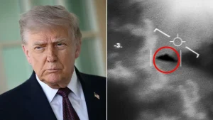 Trump announces that Pentagon UFO document releases will happen quickly.