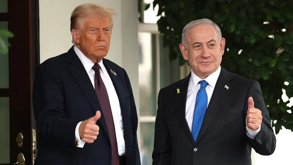 Trump claims Israel did not persuade him to go to war with Iran.