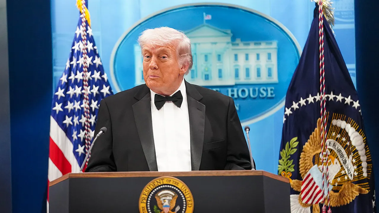Trump commends the media and promises to rearrange the Correspondents' Dinner.