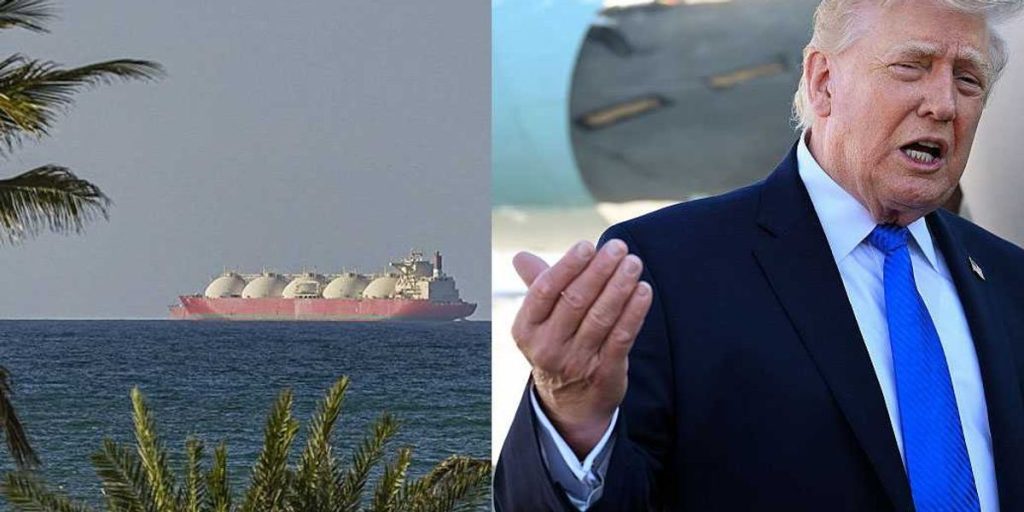 Trump considers collaborating with Iran on a new chance to ensure open seas.