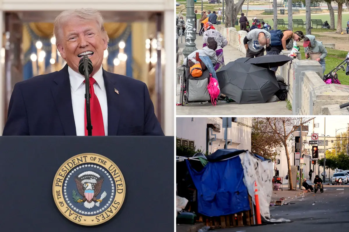 Trump criticizes LA homeless agency's poor performance in plan to cut almost $400M in federal funding