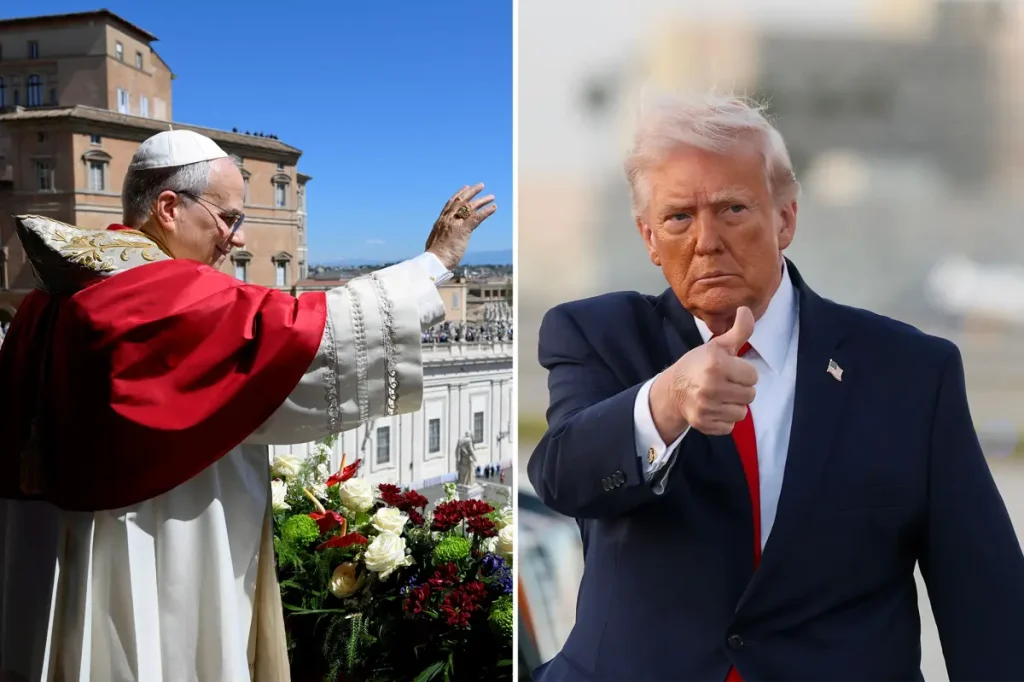 Trump criticizes Pope Leo following the pontiff's indirect remarks about the Iran war and immigration.
