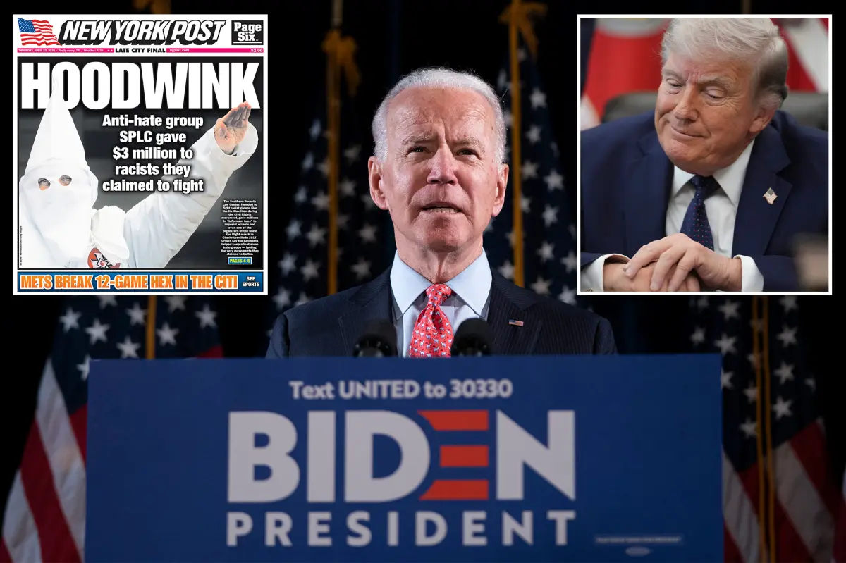 Trump demands that the 2020 presidential election be erased forever if the Southern Poverty Law Center is found guilty of fraud.
