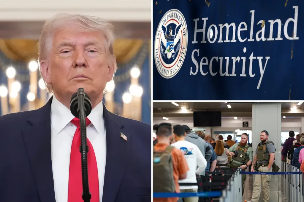 Trump instructs DHS to compensate all staff as the shutdown continues