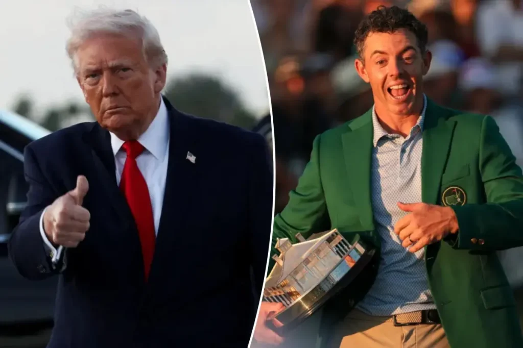 Trump praises Rory McIlroy after Masters victory again