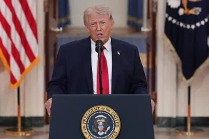 Trump speaks to the country