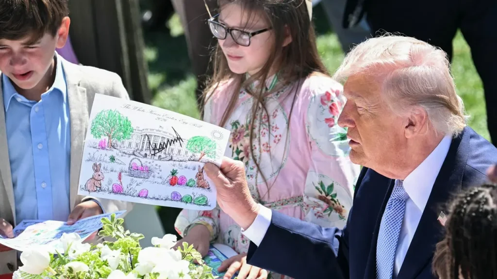 Trump suggests children might sell his autographs for $25,000 on eBay