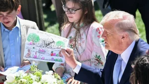 Trump suggests children might sell his autographs for $25,000 on eBay
