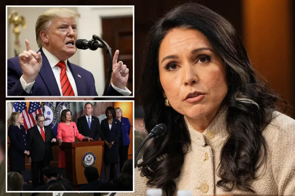 Tulsi Gabbard reveals the weak 'false narrative' that the intelligence community watchdog promoted to impeach Trump in 2019