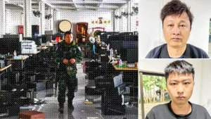 Two Chinese individuals involved in international scam operation apprehended by authorities