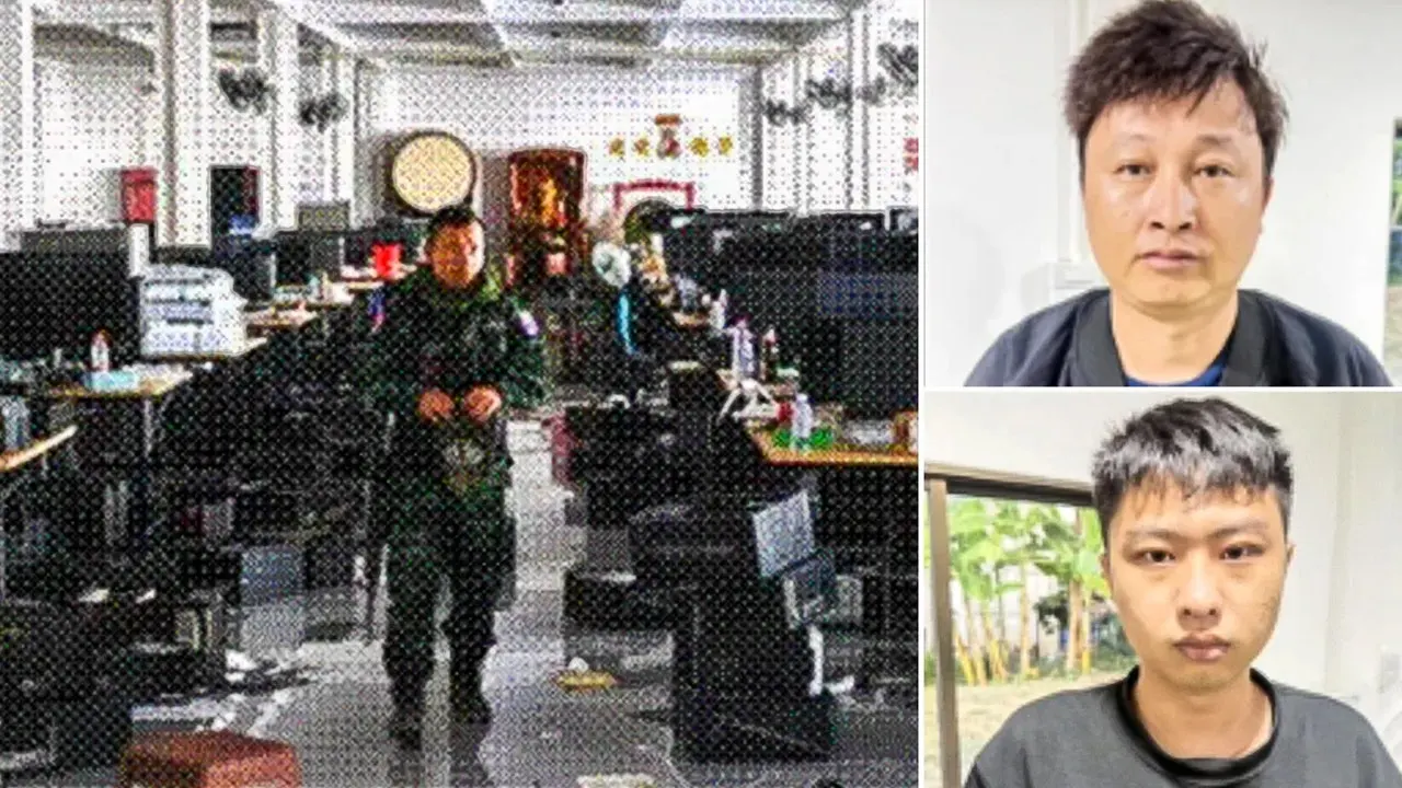 Two Chinese individuals involved in international scam operation apprehended by authorities