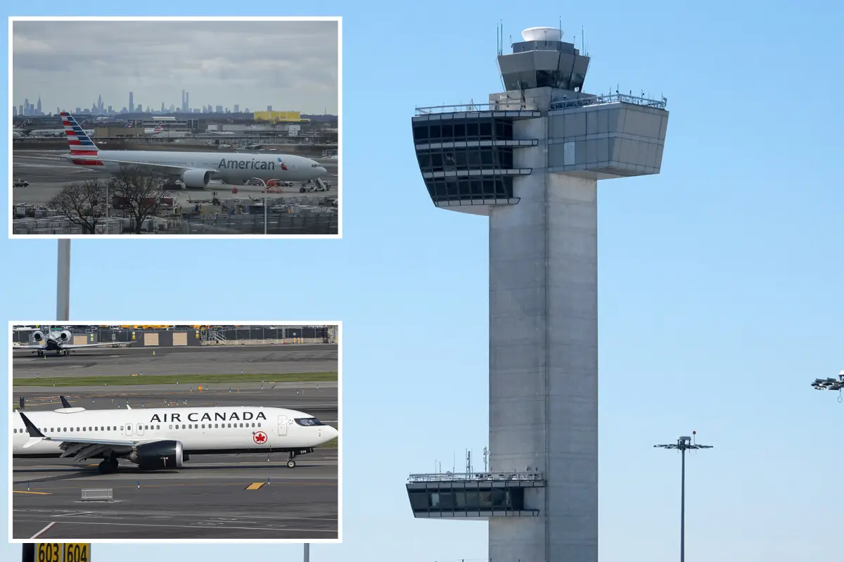 Two passenger planes come close to crashing in the sky, have to cancel landings at JFK.