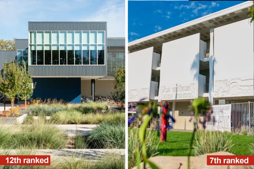 Two school districts in California are listed among the top 12 in the country, according to Niche.