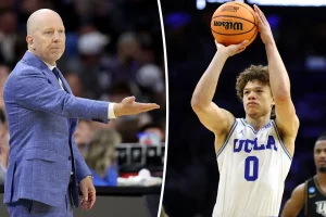 UCLA welcomes back important guard as Trent Perry reveals he's coming back.