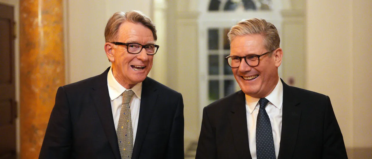 UK Prime Minister Asserts Officials Kept Former Ambassador’s Connections to Epstein Secret From Him