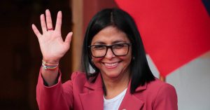 U.S. Removes Sanctions on Venezuela's Delcy Rodríguez