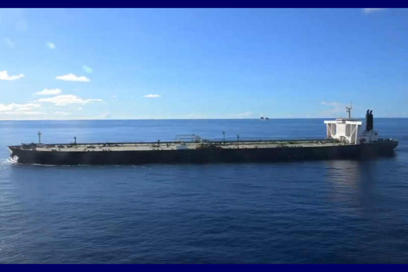 U.S. captures another oil tanker associated with Iran since the ceasefire was extended