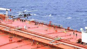 US forces board sanctioned tanker for transferring Iranian oil