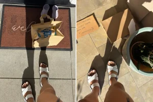 Uber Eats driver Jade Phoenix shares unique method for increasing tips.