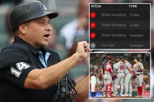 Umpire in Red Sox-Astros game acknowledges a stunning error with balls and strikes