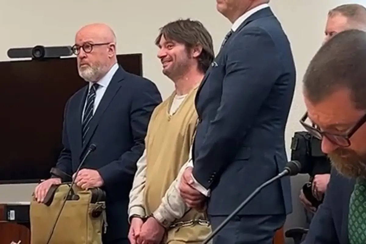 Upstate NY father laughs in court while confessing to the murder of his girlfriend and 11-year-old son