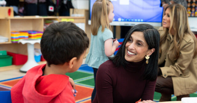 Usha Vance Starts ‘Storytime with the Second Lady’ Podcast to Encourage Childhood Reading
