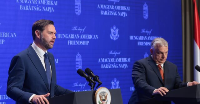 Vance Claims EU is Interfering in Hungary's Elections Against Orbán