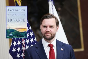 Vance reveals his upcoming book about his faith set to come out this spring.