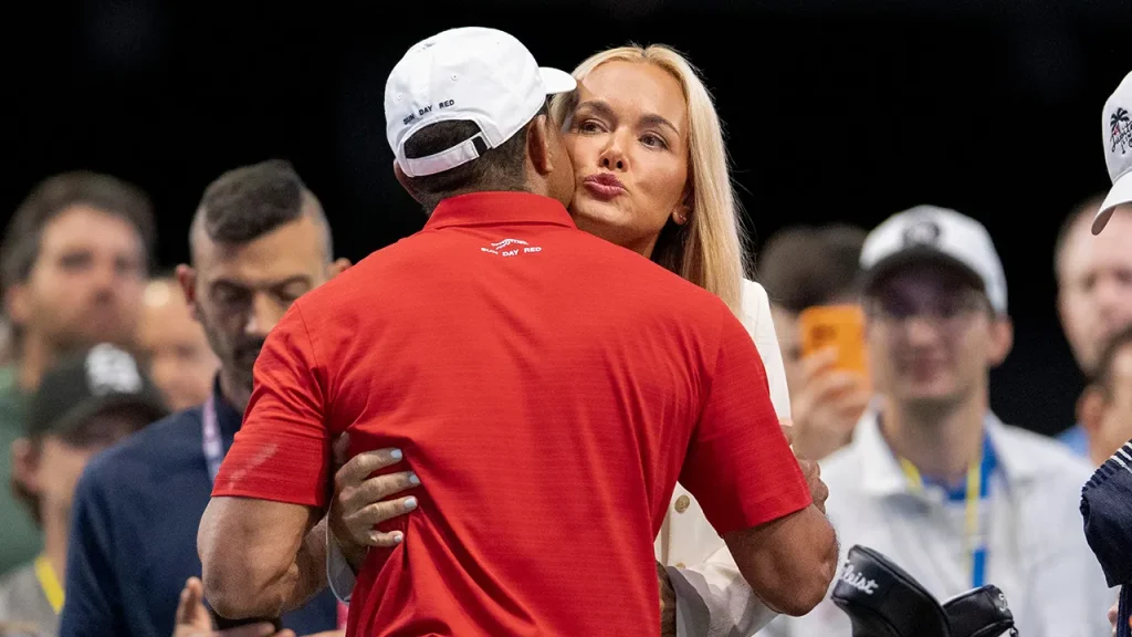Vanessa Trump expresses her support for Tiger Woods on Instagram following his DUI arrest.