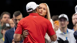 Vanessa Trump expresses her support for Tiger Woods on Instagram following his DUI arrest.