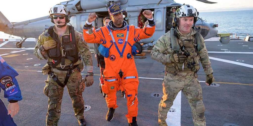 Victor Glover showed us the essence of being American.