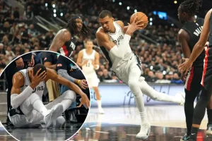 Victor Wembanyama in concussion protocol following alarming incident with the Spurs