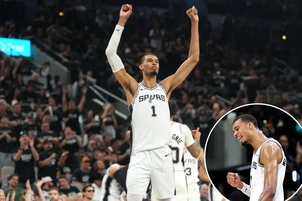 Victor Wembanyama strongly stands up for his tears on the court