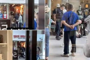 Video captures alleged arsonist igniting flames at Ontario Mills Mall