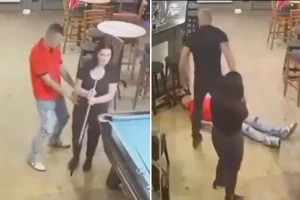 Video of man knocking out drunk man who touched his wife at bar sparks mixed reactions online