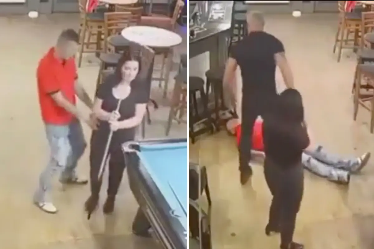 Video of man knocking out drunk man who touched his wife at bar sparks mixed reactions online