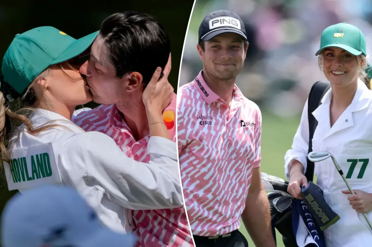 Viktor Hovland surprises the golf community by announcing his new relationship with Tuva Dahl Jensen at the Masters.