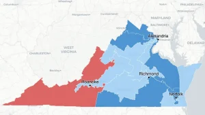 Virginia Supreme Court considers challenge to redistricting change