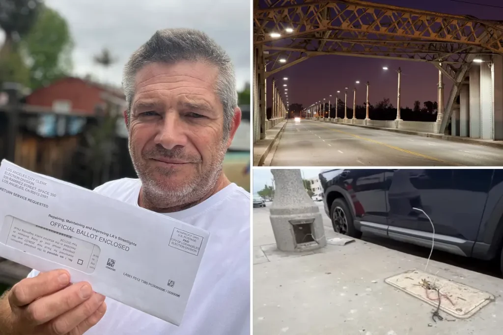 Vote sent to LA residents to increase taxes for damaged streetlights