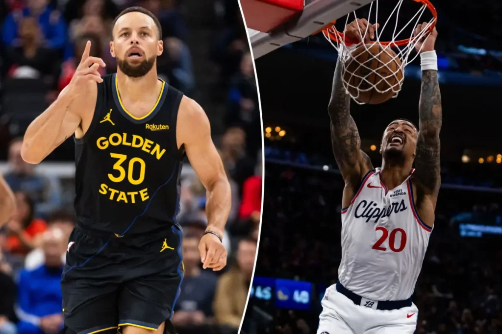 Warriors lose to Clippers in a glimpse of NBA play-in clash