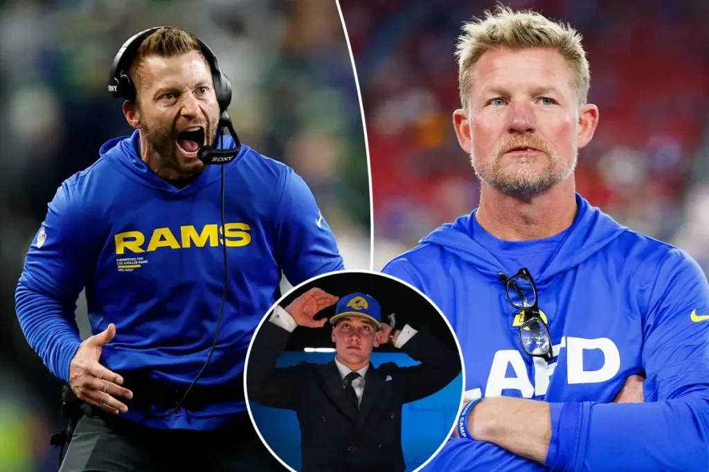What Sean McVay and Les Snead shared regarding Ty Simpson