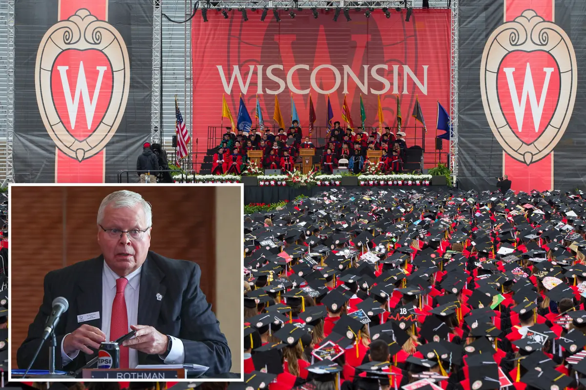 Wisconsin university president declines to resign despite regents' demand for his departure.